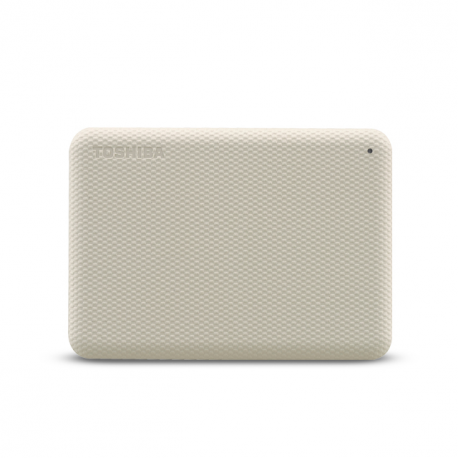 Toshiba Canvio Advance - Hard drive - 1 TB - external (portable) - 2.5" - USB 3.2 Gen 1 - light beige - 0