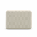 Toshiba Canvio Advance - Hard drive - 2 TB - external (portable) - 2.5" - USB 3.2 Gen 1 - light beige