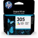 HP 305 - 4.48 ml - colour (cyan, magenta, yellow) - original - ink cartridge - for Deskjet 1255, 23XX, 27XX, 41XX; DeskJet Plus 41XX; Envy 60XX, 64XX; ENVY Pro 64XX