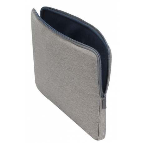 Riva Case Suzuka 7705 - Notebook sleeve - eco - 15.6" - grey - 4