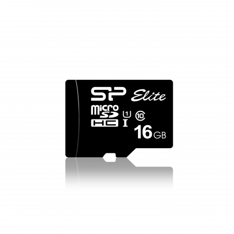 SILICON POWER memory card Micro SDHC 16GB Class 10 + Adapter - 5