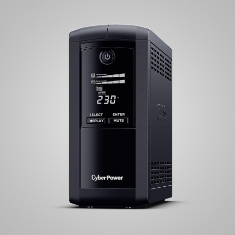 CyberPower Value Pro VP700EILCD - UPS - AC 230 V - 390 Watt - 700 VA - 1-phase - RS-232, USB - output connectors: 6 - black - 0