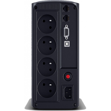 CyberPower Value Pro VP1000ELCD-FR - UPS - AC 230 V - 550 Watt - 1000 VA - 1-phase - RS-232, USB - output connectors: 4 - black - 2