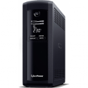 CyberPower Value Pro VP1200ELCD-FR - UPS - AC 230 V - 720 Watt - 1200 VA - 1-phase - RS-232, USB - output connectors: 4 - black