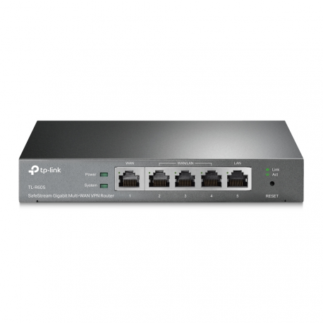 TP-Link SafeStream TL-R605 - Router - 4-port switch - GigE - 0
