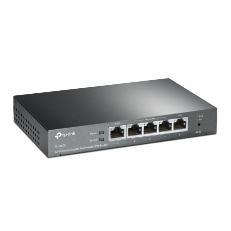TP-Link SafeStream TL-R605 - Router - 4-port switch - GigE - 1