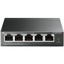 TP-Link TL-SG1005LP - V1 - switch - unmanaged - 5 x 10/100/1000 (4 PoE+) - desktop, wall-mountable - PoE+ (40 W)