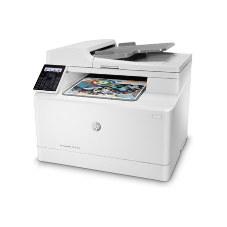 HP Color LaserJet Pro MFP M183fw - Multifunction printer - colour - laser - 216 x 297 mm (original) - A4 / Legal (media) - up to 16 ppm (copying) - up to 16 ppm (printing) - 150 sheets - 33.6 Kbps - USB 2.0, LAN, Wi-Fi(n) - 2
