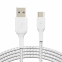 Belkin BOOST CHARGE - USB cable - USB-C (M) to USB (M) - 2 m - white