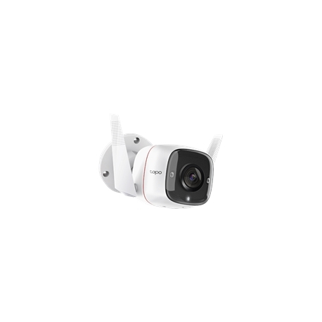 Tapo C310 - Network surveillance camera - outdoor - dustproof  /  weatherproof - colour (Day&Night) - 3 MP - 2304 x 1296 - 2304p - fixed focal - audio - wireless - Wi-Fi - GbE - H.264 - DC 9 V - 0