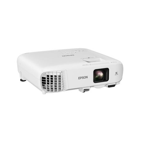 Epson EB-X49 - 3LCD projector - portable - 3600 lumens (white) - 3600 lumens (colour) - XGA (1024 x 768) - 4:3 - LAN - white - 5