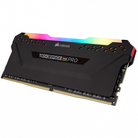 CORSAIR Vengeance RGB PRO - DDR4 - module - 8 GB - DIMM 288-pin - 3200 MHz  /  PC4-25600 - CL16 - 1.35 V - unbuffered - non-ECC - black - 3