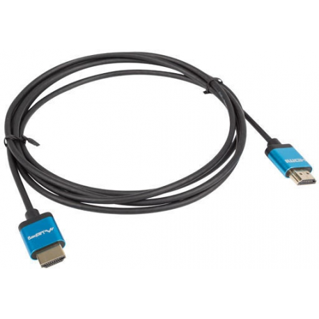 Lanberg - Premium High Speed - HDMI cable - HDMI male to HDMI male - 1.8 m - black - 4K support, 1080p support - 2