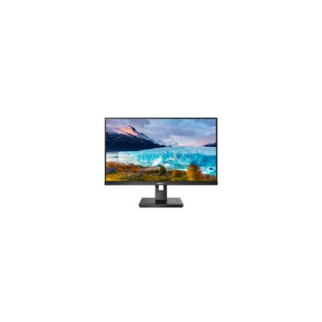 Philips S-line 242S1AE - LED monitor - 24" (23.8" viewable) - 1920 x 1080 Full HD (1080p) @ 75 Hz - IPS - 250 cd / m² - 1000:1 - 4 ms - HDMI, DVI-D, VGA, DisplayPort - speakers - black texture - 2