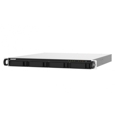 QNAP TS-432PXU-RP - NAS server - 4 bays - rack-mountable - SATA 6Gb / s - RAID 0, 1, 5, 6, 10, JBOD - RAM 2 GB - Gigabit Ethernet / 2.5 Gigabit Ethernet / 10 Gigabit Ethernet - iSCSI support - 1U - 11