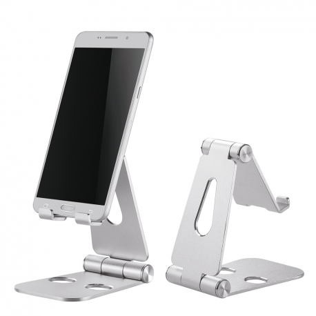 Neomounts by Newstar DS10-160SL1 - Stand for mobile phone - up to 7" - silver - 2