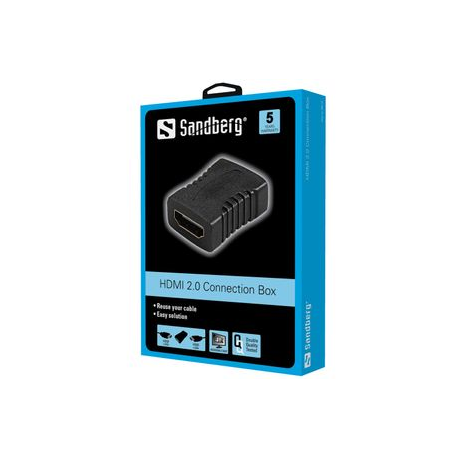 Sandberg - HDMI coupler - HDMI female to HDMI female - 1