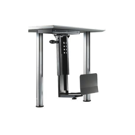 Neomounts by Newstar CPU-D250 - Mounting kit (CPU mount) (Swivel Design) - black - under-the-desk - 1