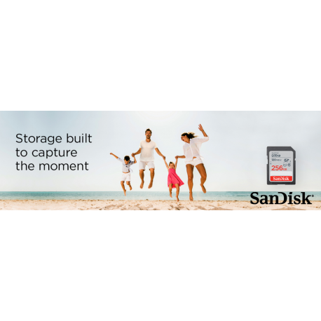 SanDisk Ultra - Flash memory card - 32 GB - UHS-I U1 / Class10 - SDHC UHS-I - 1