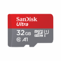 SanDisk Ultra - Flash memory card (microSDHC to SD adapter included) - 32 GB - A1  /  UHS-I U1  /  Class10 - microSDHC UHS-I