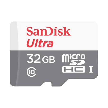 SanDisk Ultra - Flash memory card - 32 GB - Class 10 - microSDHC UHS-I - 1