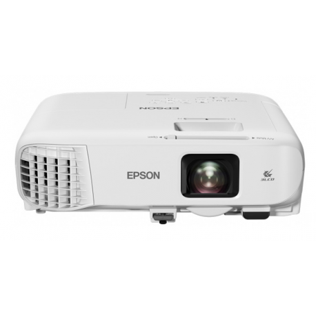 Epson EB-E20 - 3LCD projector - portable - 3400 lumens (white) - 3400 lumens (colour) - XGA (1024 x 768) - 4:3 - white - 10