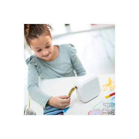 Brother P-Touch Cube Plus PT-P710BT - Label printer - thermal transfer - Roll (2.4 cm) - 180 x 360 dpi - up to 20 mm / sec - USB 2.0, Bluetooth 2.1 EDR - cutter - 5