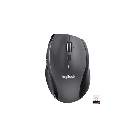 Logitech Marathon M705 - Mouse - right-handed - laser - wireless - 2.4 GHz - USB wireless receiver - 0