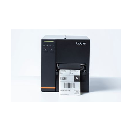 Brother TJ-4020TN - Label printer - direct thermal  /  thermal transfer - Roll (12 cm) - 203 dpi - up to 254 mm / sec - USB 2.0, LAN, serial, USB host - 3