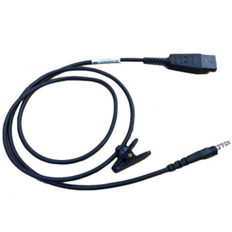 Zebra - Headset cable - Quick Disconnect - for Zebra HS2100 - 2