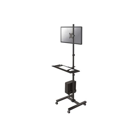 Neomounts by Newstar FPMA-MOBILE1700 - Cart - for LCD display / PC equipment - black - screen size: 10"-32" - 3