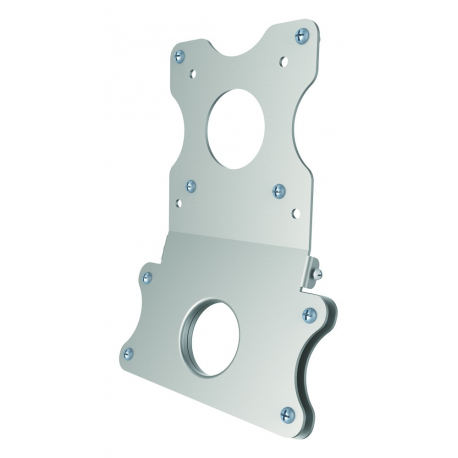 Neomounts by Newstar FPMA-VESAMAC2127 - Mounting component (VESA adapter plate) - for iMac - metal - silver - screen size: 21.5"-27" - 3