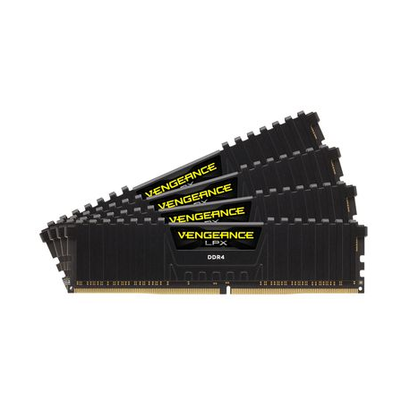 CORSAIR Vengeance LPX - DDR4 - module - 16 GB - DIMM 288-pin - 2400 MHz  /  PC4-19200 - CL16 - 1.2 V - unbuffered - non-ECC - black - 1