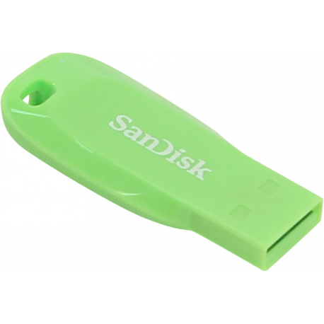 SanDisk Cruzer Blade - USB flash drive - 32 GB - USB 2.0 - electric green - 1