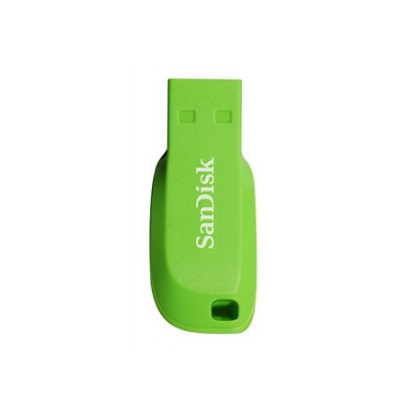 SanDisk Cruzer Blade - USB flash drive - 16 GB - USB 2.0 - electric green - 1