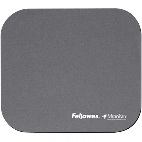 Fellowes Mouse Pad with Microban Protection - Mouse pad - matt silver - 1