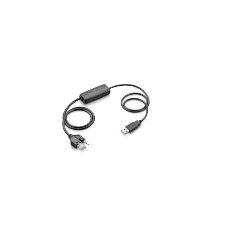 Poly EHS APU-72 - Electronic hook switch adapter for VoIP phone - for CS 510, 520, 530, 540; Savi W710, W720, W730, W740, W745; Voyager Legend CS - 1