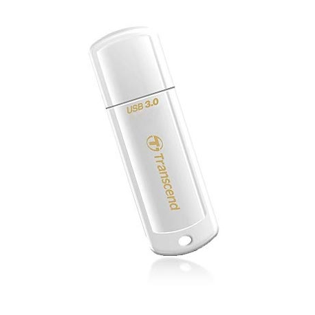 Transcend JetFlash 730 - USB flash drive - 32 GB - USB 3.0 - white - 5