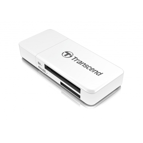 Transcend RDF5 - Card reader (microSD, SDHC, microSDHC, SDXC, microSDXC, SDHC UHS-I, SDXC UHS-I, microSDHC UHS-I, microSDXC UHS-I) - USB 3.0 - 4