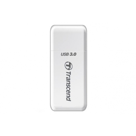 Transcend RDF5 - Card reader (microSD, SDHC, microSDHC, SDXC, microSDXC, SDHC UHS-I, SDXC UHS-I, microSDHC UHS-I, microSDXC UHS-I) - USB 3.0 - 5