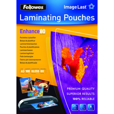 Fellowes - A3 (297 x 420 mm) lamination pouches - 2