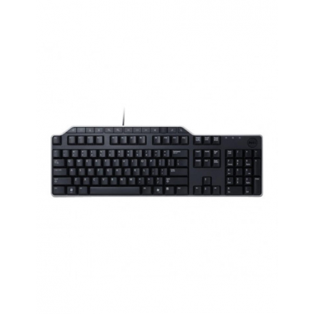 Dell KB522 - Keyboard - USB - QWERTY - US International - black - for Inspiron 17R 7720; Latitude D630; OptiPlex 30XX, 50XX, 5250, 9020; Precision 3240, 3650 - 4