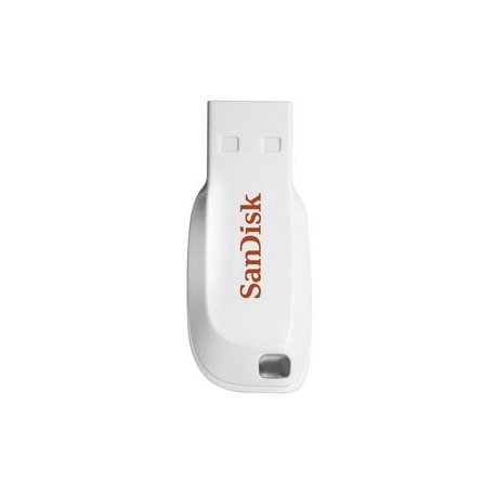 SanDisk Cruzer Blade - USB flash drive - 16 GB - USB 2.0 - white - 5
