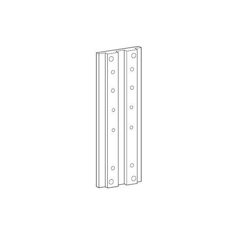 Ergotron - Mounting component (track mount bracket kit) - for flat panel - aluminium - wall-mountable - for ARMS 100 series, 200 series, 300 series, 400 series - 3