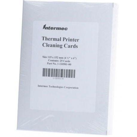 Intermec - Printer cleaning kit (pack of 25) - for Honeywell PM43c; PXie Series PX6ie; EasyCoder 401, 501, F4 - 1