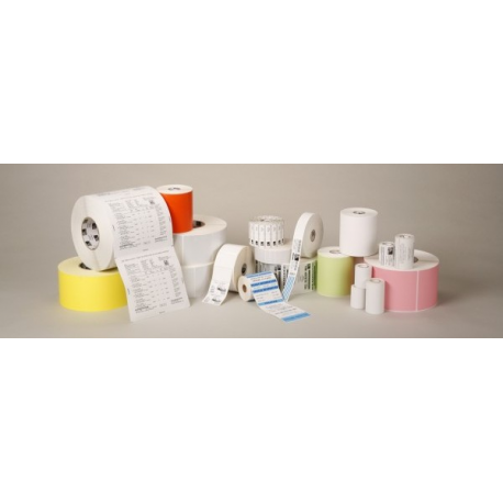 Zebra Z-Ultimate 3000T - Polyester - glossy - permanent adhesive - silver - 76 x 76 mm 11160 label(s) (12 roll(s) x 930) labels - for Zebra GX420; GK Series GK420; G-Series GC420; GX Series GX420, GX430; LP 28XX; TLP 28XX - 2