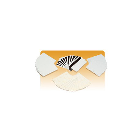 Zebra Premier - Polyvinyl chloride (PVC) - yellow - 100 pcs. cards (pack of 5) - for Zebra P110m - 1