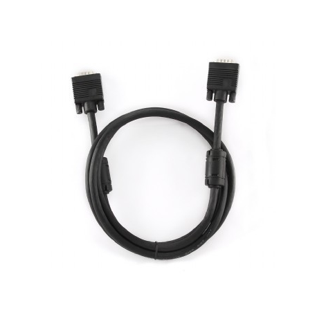 Cablexpert Premium CC-PPVGA-10M-B - VGA cable - HD-15 (VGA) (M) to HD-15 (VGA) (M) - 10 m - molded, thumbscrews - black - 2