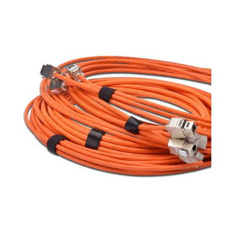 DIGITUS - Cable management touch fastener strap - 10 m - black - 2