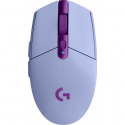 Logitech G G305 - Mouse - optical - 6 buttons - wireless - LIGHTSPEED - USB wireless receiver - lilac
